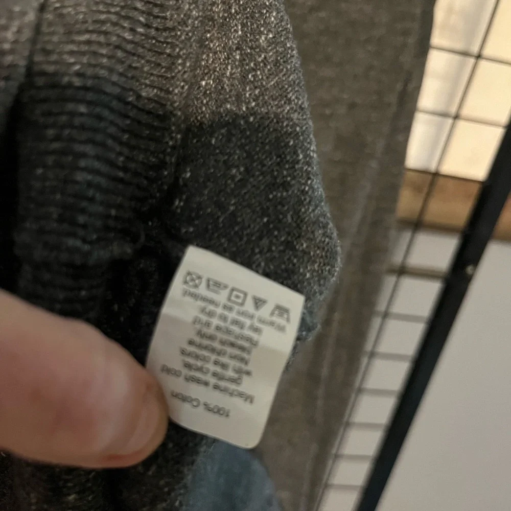 J. Crew Charcoal Crewneck Sweater